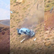 Illustration for article titled Watch This Evo Race Car Fly Off The Road And Roll Down A Mountain